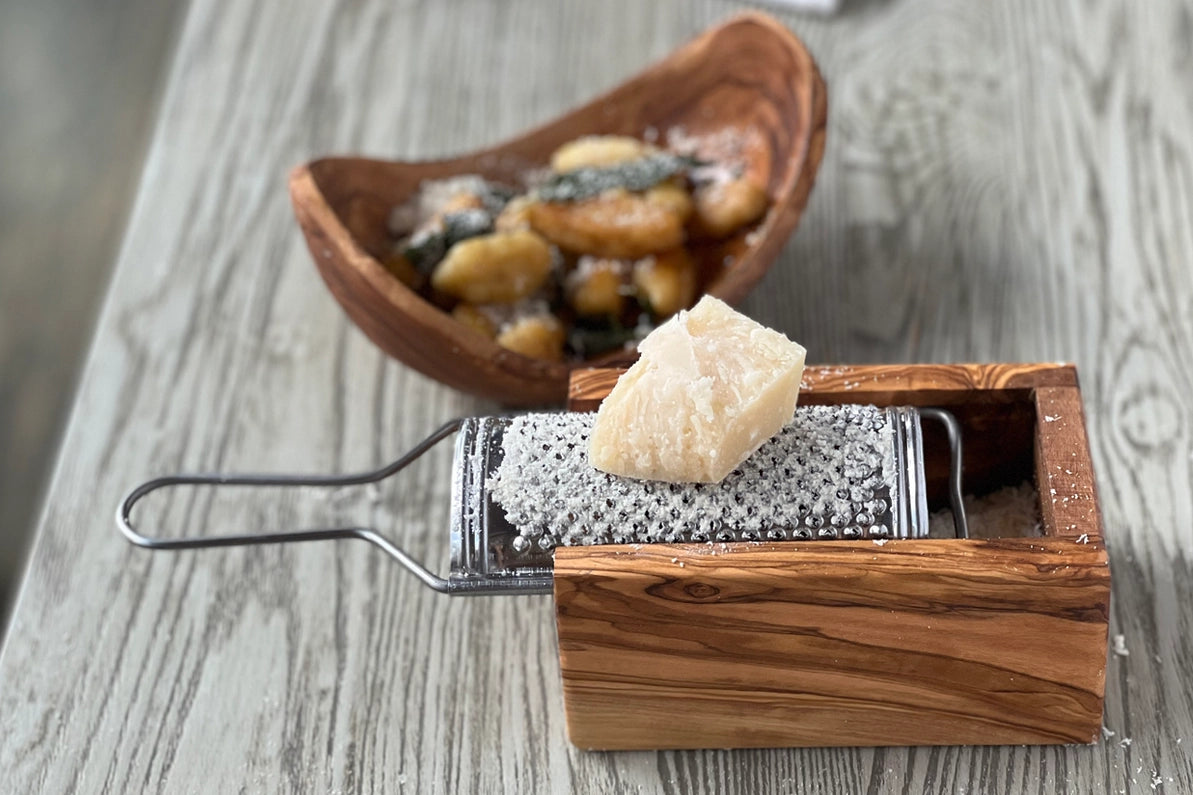 Italian Olivewood Box Grater