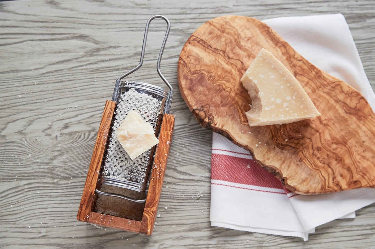 Italian Olivewood Box Grater
