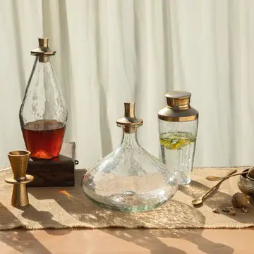 Pebbled Decanter