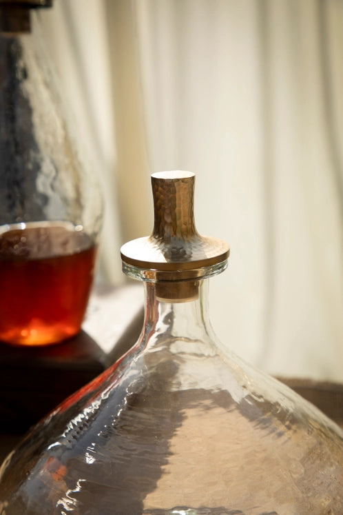 Pebbled Decanter
